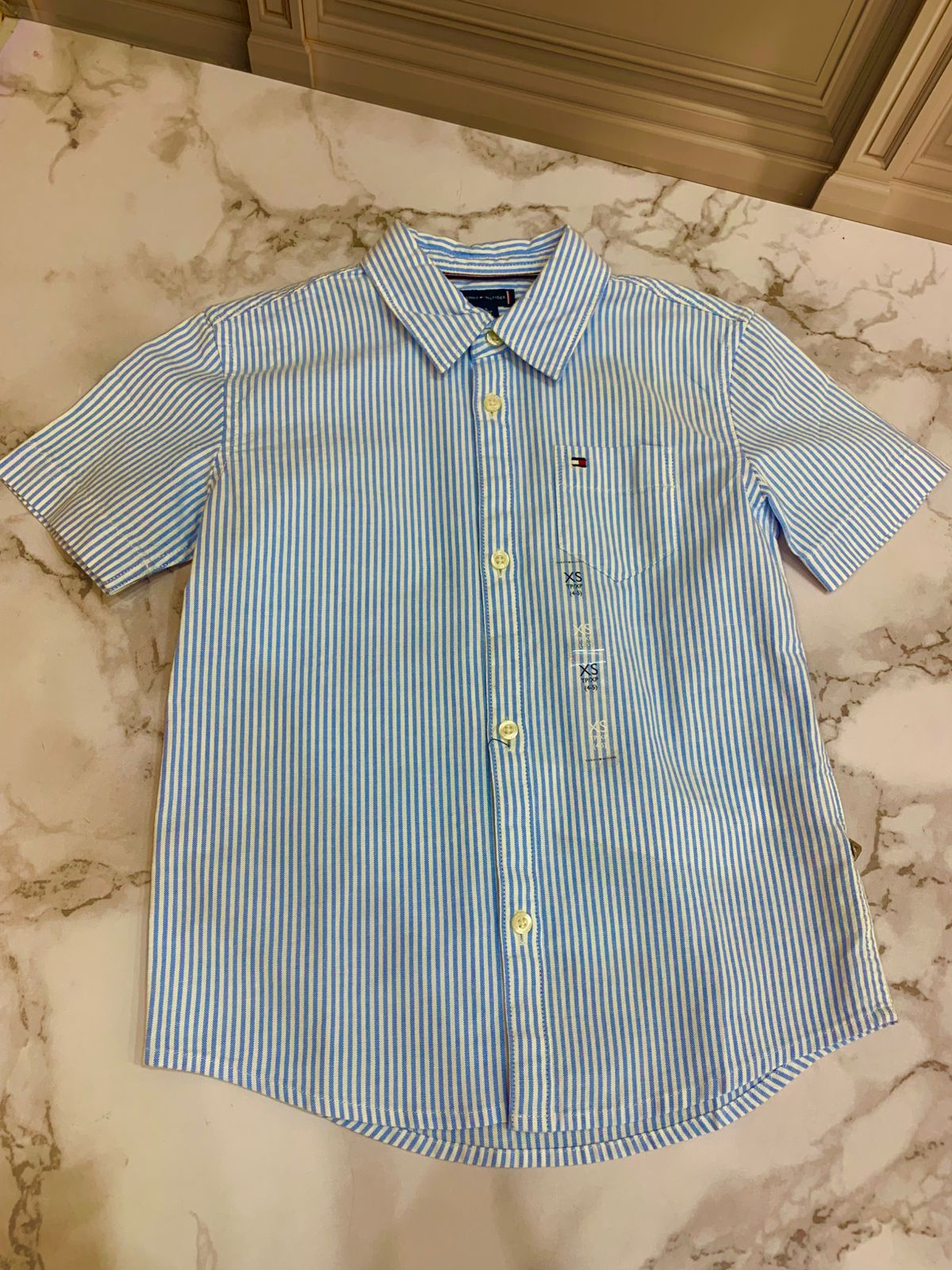 CAMISA MANGA CORTA AZUL RAYAS 1 CAMISA MANGA CORTA AZUL RAYAS 1