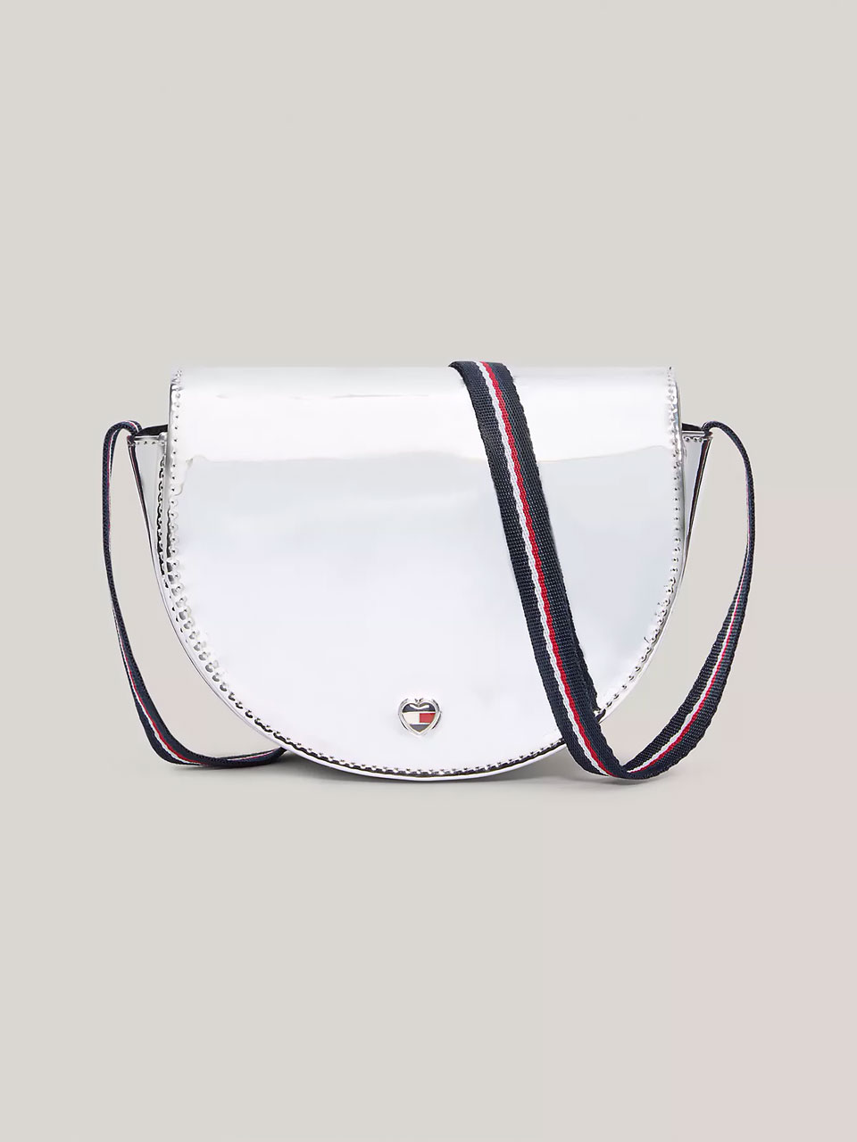 BOLSO PLATEADO TOMMY HILFIGER GIRL